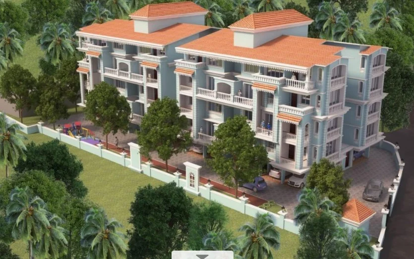 Apartment  for Sale  in Chandras Marigold Floresta, Cunchelim, North Goa