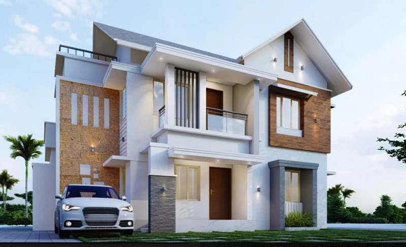 Independent House/Villa  for Sale  in Chathamkulam Garden, Manapullikavu, Palakkad