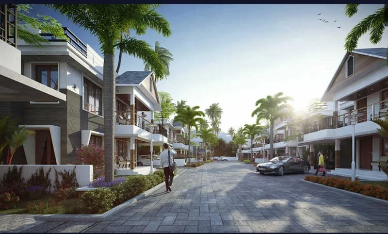 Independent House/Villa  for Sale  in Green Rainwoods Villa, Kakkanad, Kochi