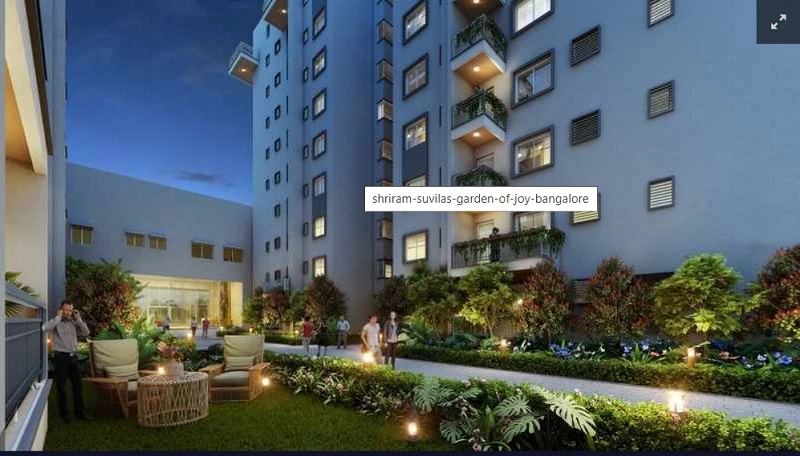 Apartment  for Sale  in Shriram-Suvilas Garden of Joy, Yeshwanthpur, Bangalore