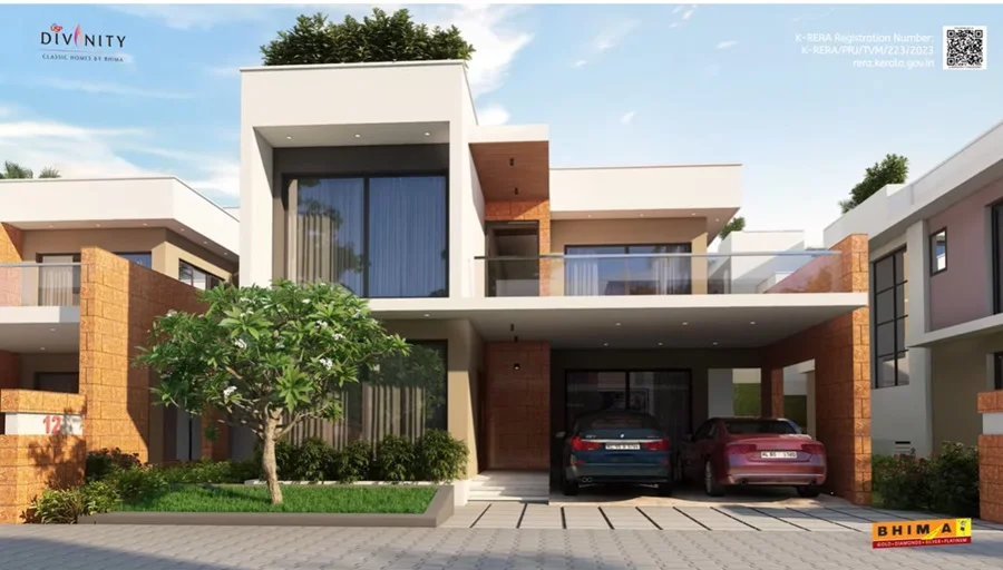 Independent House/Villa  for Sale  in Urbanscape Divinity Villas, Pothencode   , Trivandrum