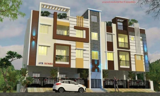 2 BHK Apartment for Sale in Mogappair West Extn, Chennai