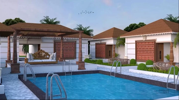Independent House/Villa for Sale in ABI Chettinad Farms, Thudiyalur, Coimbatore