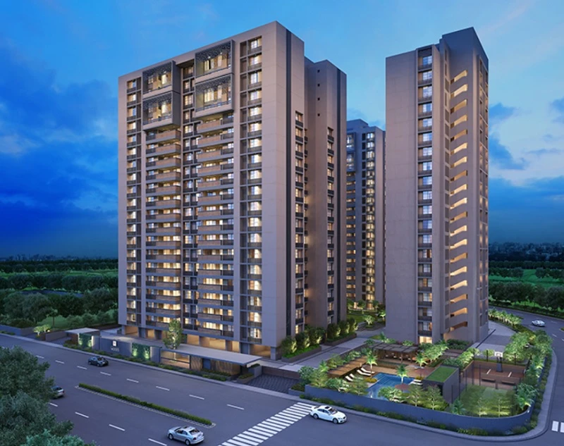 Apartment for Sale in Goyal Riviera Woods, SP Ring road west, Ahmedabad