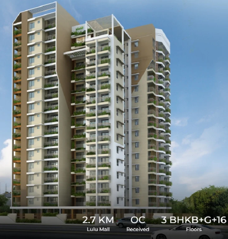 3 BHK Apartment for Sale in Veegaland Exotica, Ponekkara, Kochi