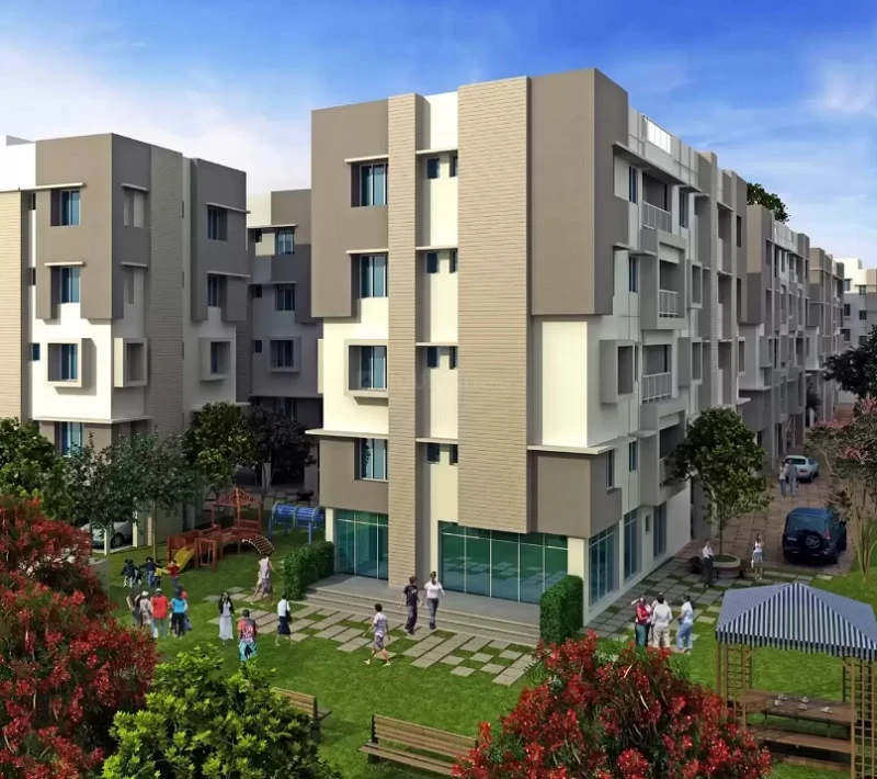 2 BHK Apartment for Sale in Eden Belvedere, Nayabad  , Kolkata