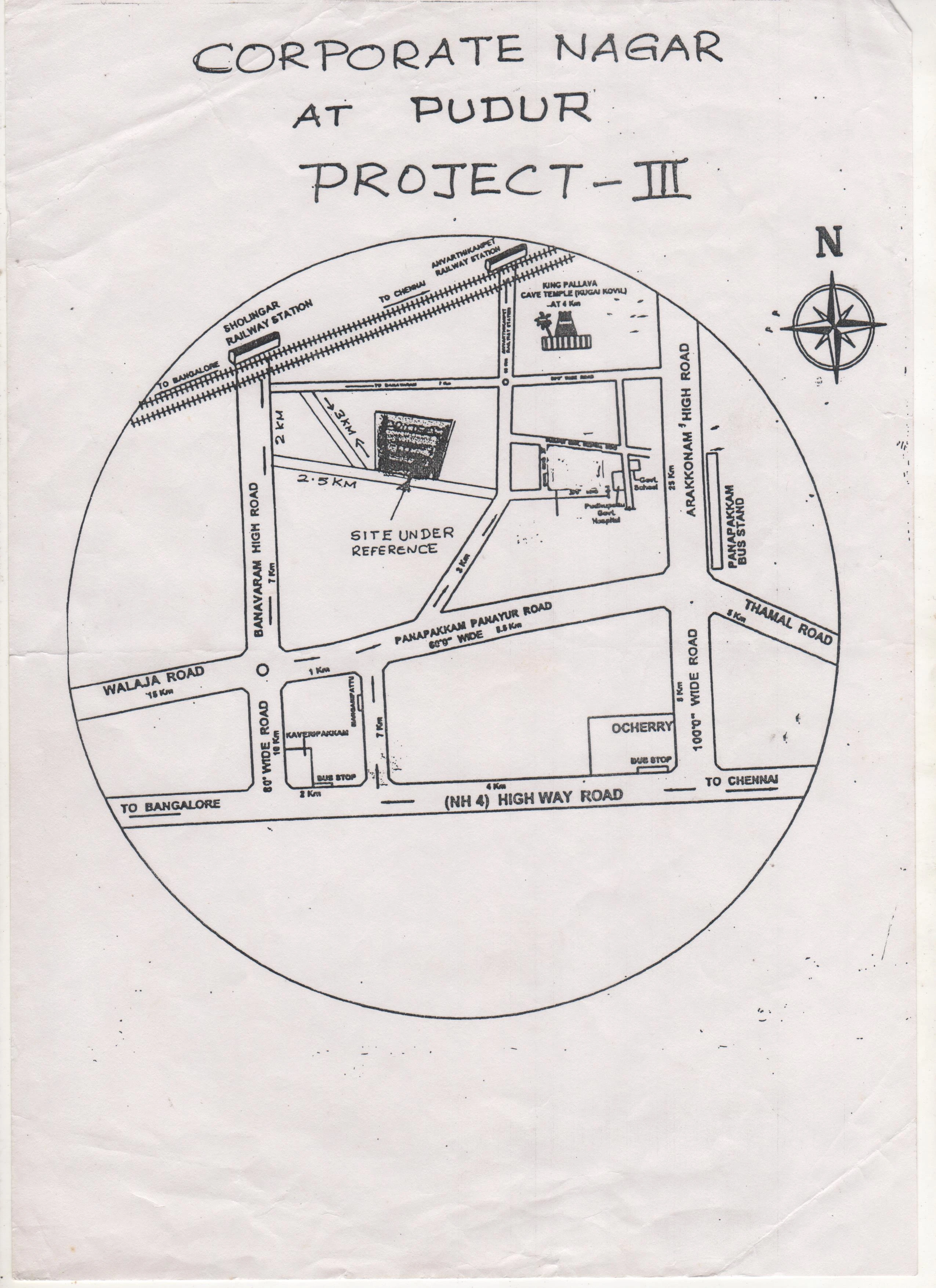 Residential Land for Sale in Corporate Nagar, Sholingur, Vellore