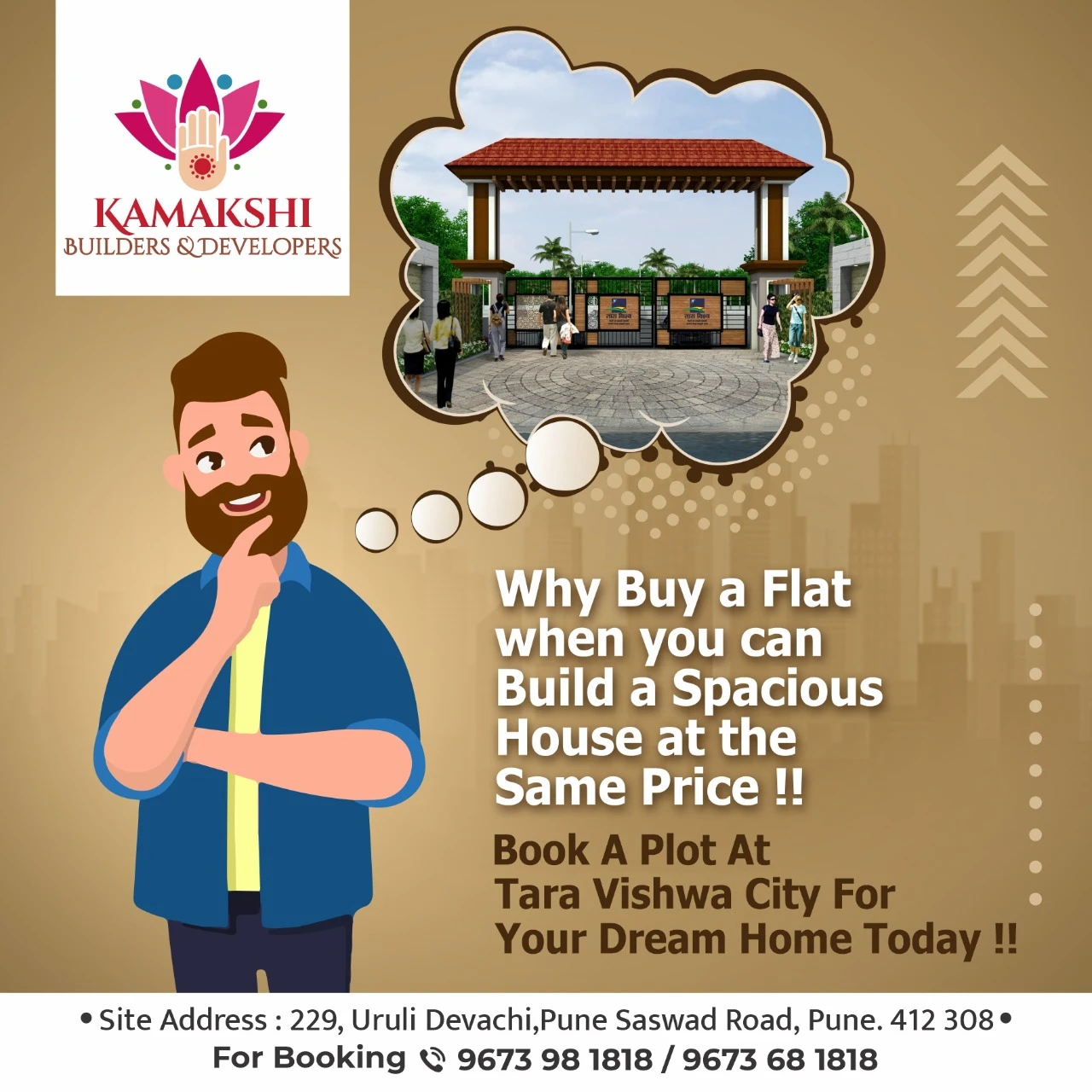 Residential Land for Sale in Tara Vishwa, Uruli Devachi  , Pune