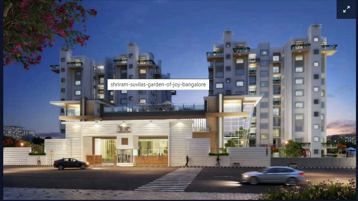 2 BHK Apartment for Sale in Shriram-Suvilas Garden of Joy, Yeshwanthpur, Bangalore