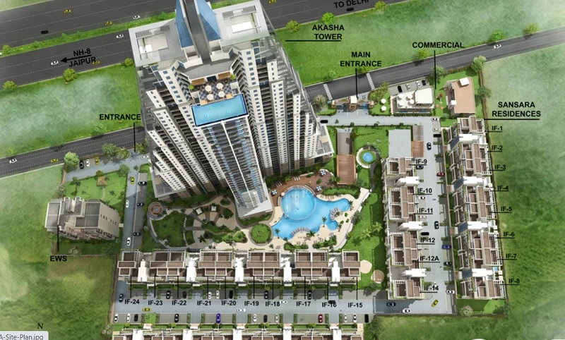 Apartment for Sale in Raheja Oma, Sector 2A, Dharuhera