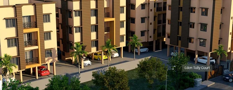 1 BHK Apartment for Sale in Eden Tolly Court, Kabardanga  , Kolkata