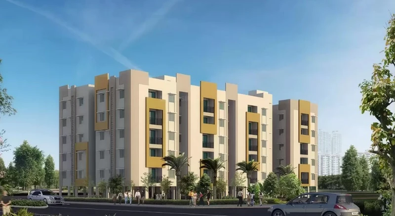 2 BHK Apartment for Sale in Ramky Greenview Apartments, Maheshwaram, Hyderabad