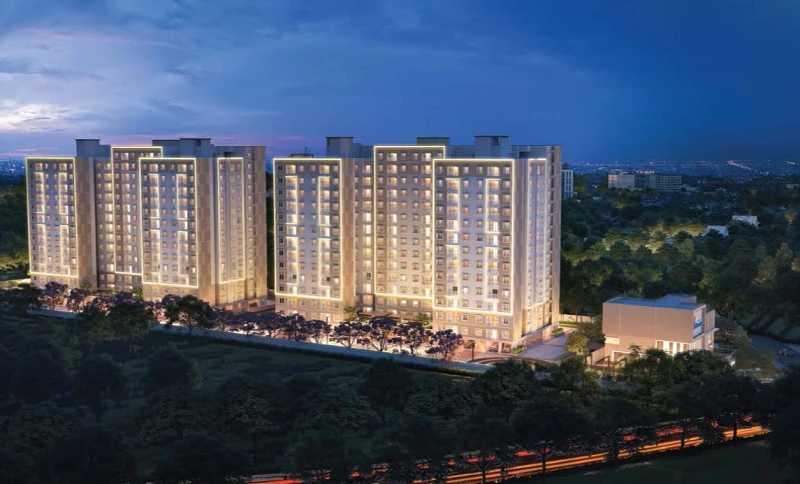2.5 BHK Apartment for Sale in Nambiar Millenia Old, Muthanallur, Bangalore