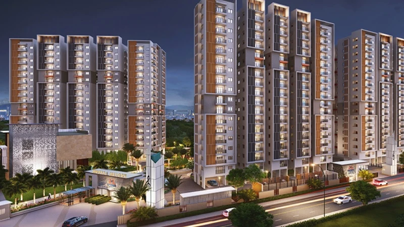 3 BHK Apartment for Sale in Muppa’s Melody , Tellapur, Hyderabad