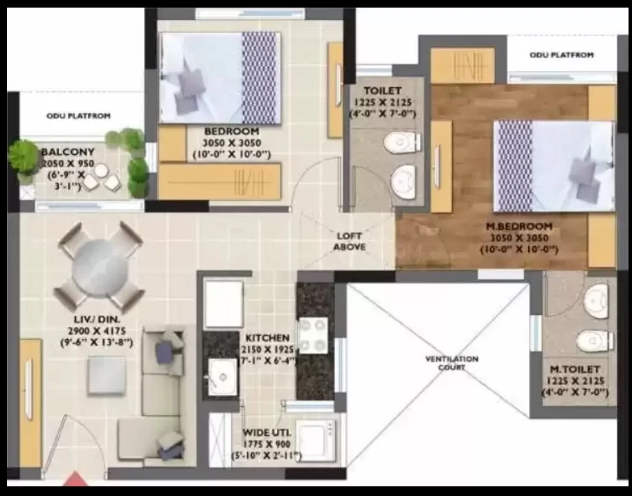 Apartment for Sale in Godrej Se7en Orchard, Joka  , Kolkata