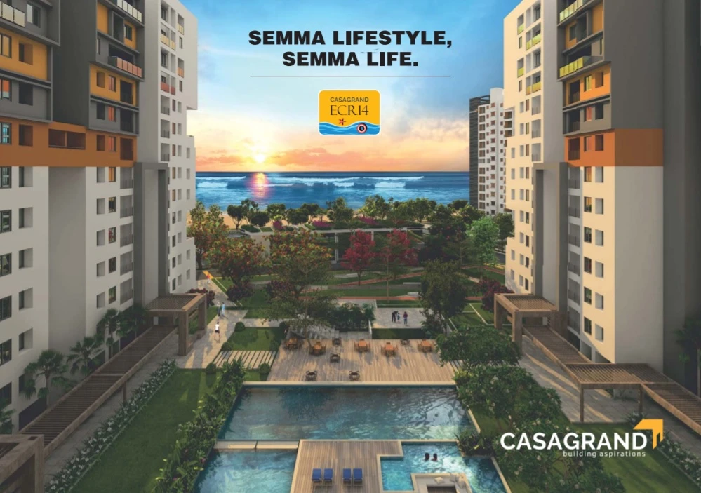 Apartment for Sale in Casagrand ECR14 Phase I, ECR, Chennai