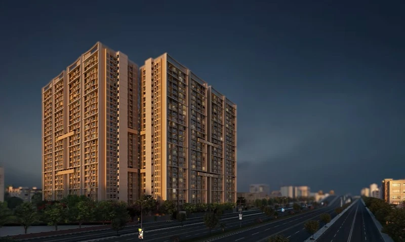 2 BHK Apartment for Sale in L & T 77 Crossroads, Ghatkopar East   , Mumbai