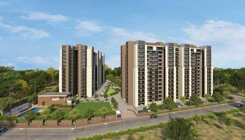 Apartment for Sale in Goyal Riviera Blues, Prahlad Nagar, Ahmedabad