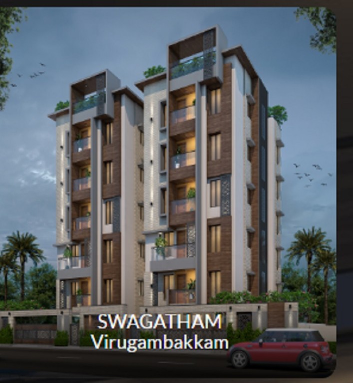 Apartment for Sale in India Swagatham, Virugambakkam, Chennai