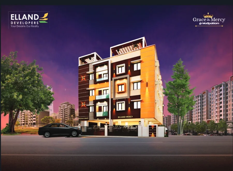 3 BHK Apartment for Sale in Elland grace and mercury, Madipakkam, Chennai