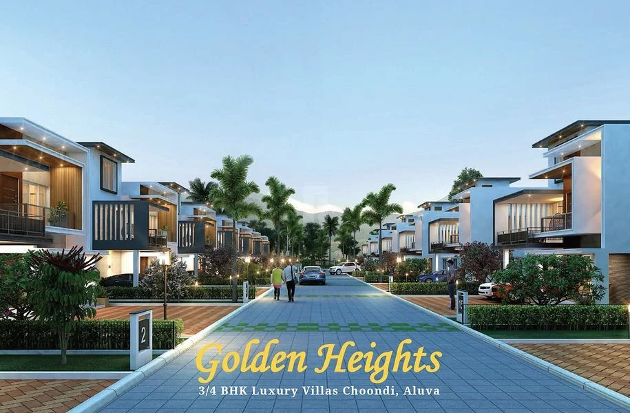 Independent House/Villa for Sale in Golden Heights, Aluva, Kochi