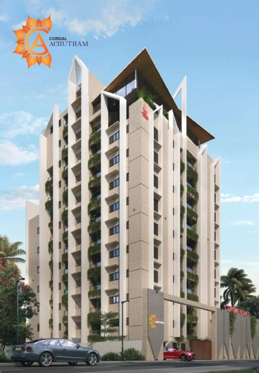 Apartment for Sale in Cordial Achutham, PTP Nagar, Trivandrum