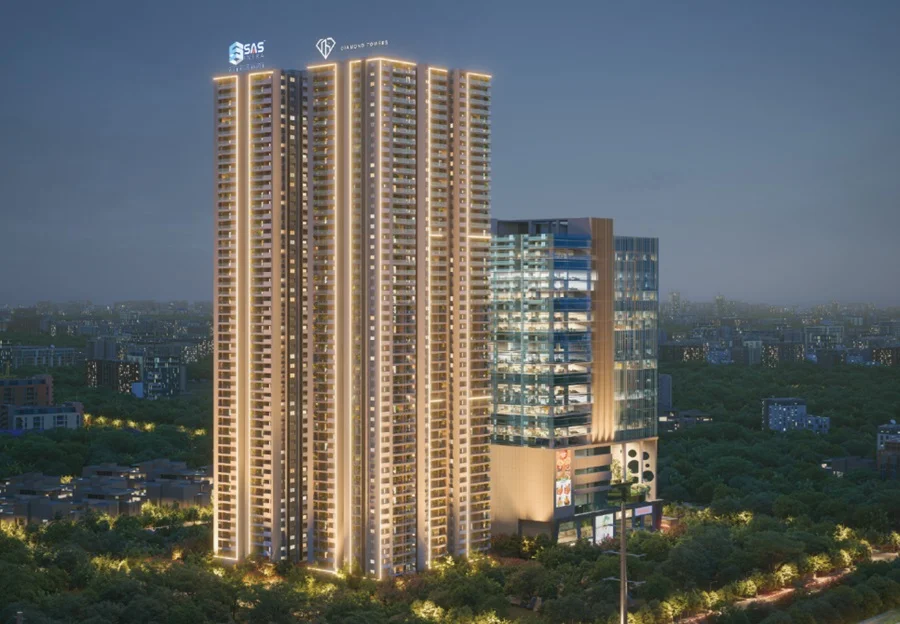 Apartment for Sale in SAS Diamond Towers, Nanakaramguda, Hyderabad