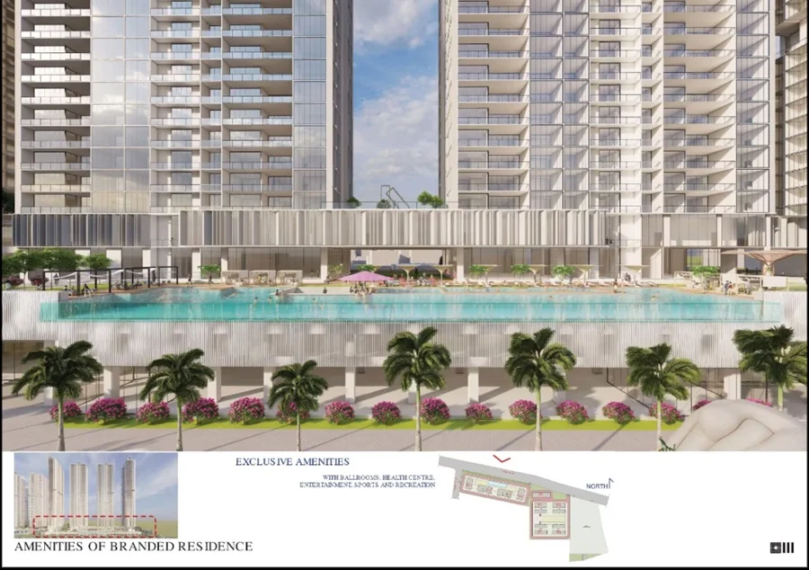 3 BHK Apartment for Sale in Vamsiram Manhattan, Khajaguda, Hyderabad
