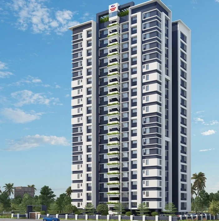 3 BHK Apartment for Sale in Confident Ebony, Ramavarmapuram, Thrissur