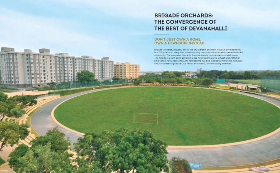 4 BHK Apartment for Sale in BCV Fairmont At Brigade Orchards, Bychapura, Bangalore