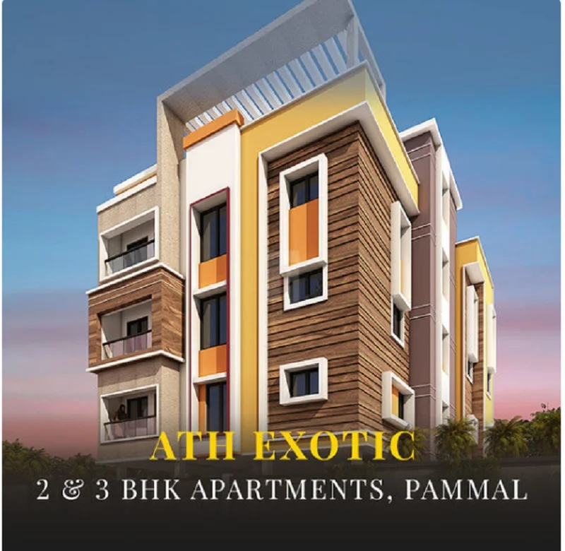 2 BHK Apartment for Sale in ATH Exotic, Pammal, Chennai