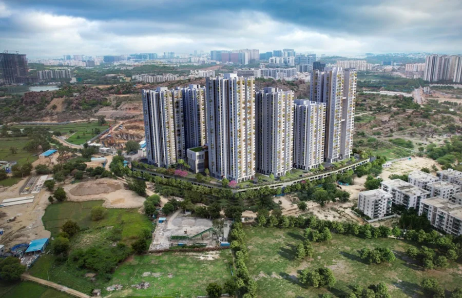 3 BHK Apartment for Sale in The Vue Residences, Puppalaguda , Hyderabad