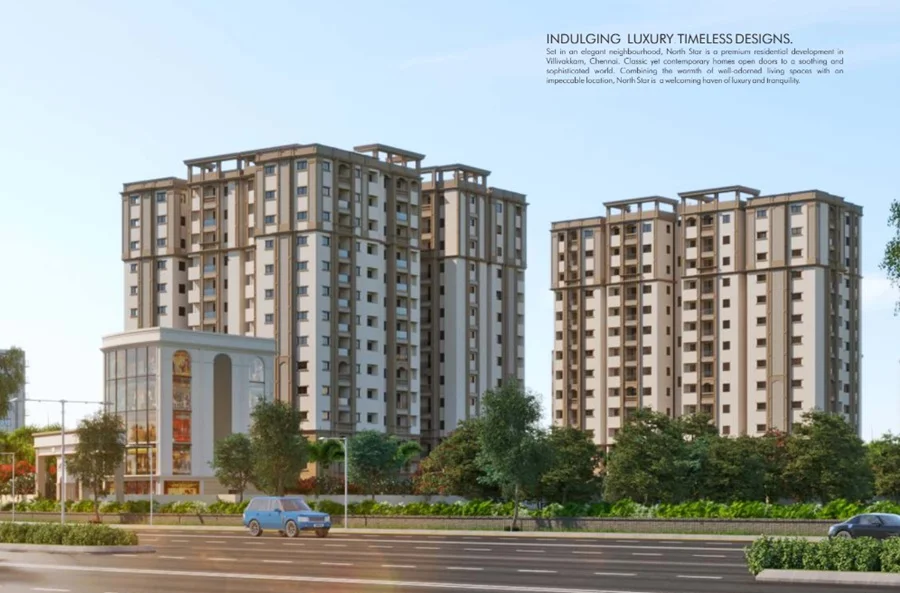 3 BHK Apartment for Sale in Pavani North Star, Villivakkam, Chennai
