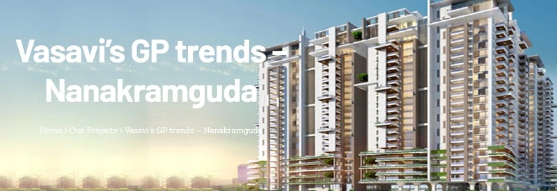 Apartment for Sale in Vasavi GP Trends, Nanakaramguda, Hyderabad