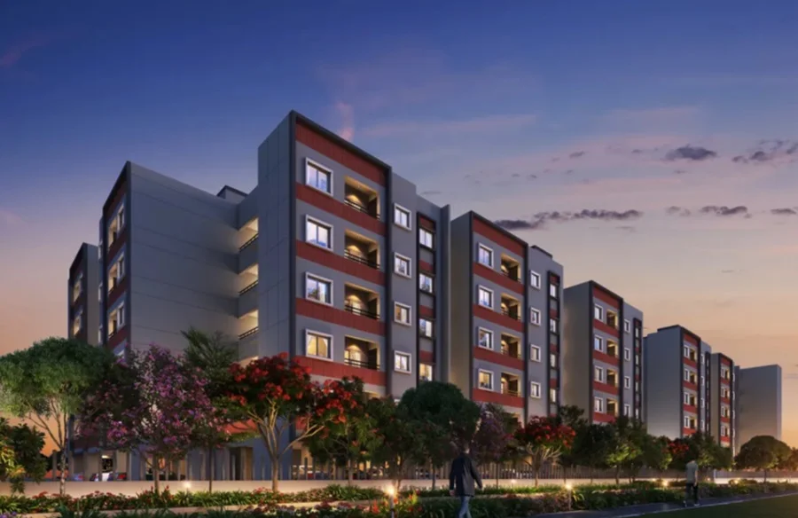 2 BHK Apartment for Sale in TVS Emerald Udyana, Vengaivasal, Chennai