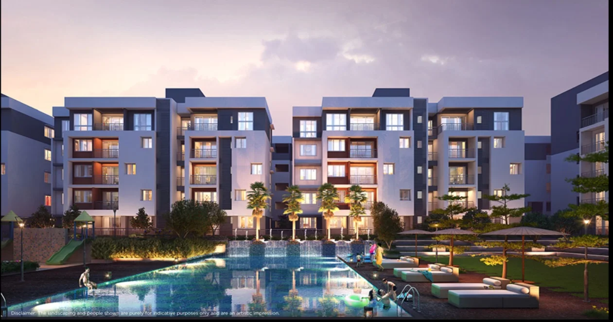 2.5 BHK Apartment for Sale in Adasrh Pinecourt, Hennur Bagalur Road, Bangalore