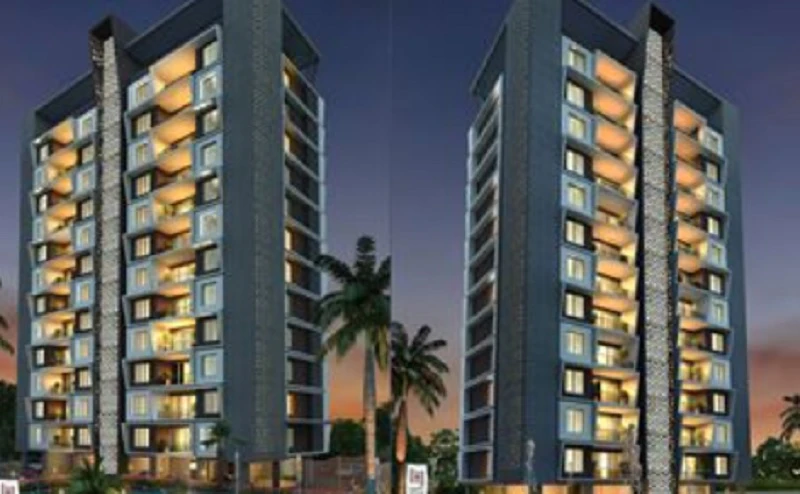 3 BHK Apartment for Sale in Happy Home Capital Greens, Vesu   , Surat
