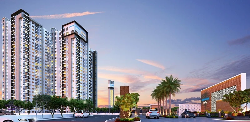 2 BHK Apartment for Sale in Concorde Auriga, KR Puram, Bangalore