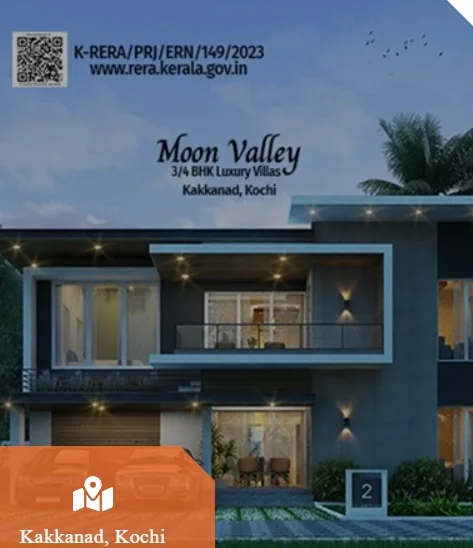 4 BHK Independent House/Villa for Sale in Build Own Moon Valley, Kakkanad, Kochi
