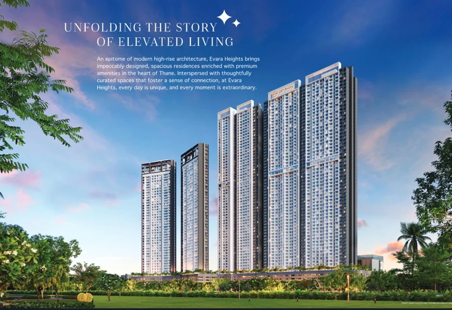 Apartment for Sale in L&T Evara Heights, Thane West, Thane