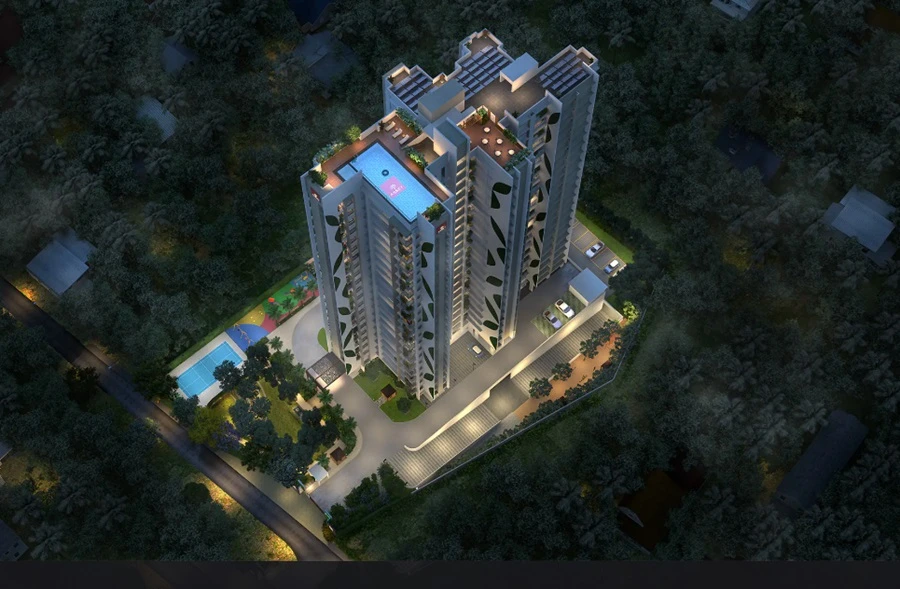 3 BHK Apartment for Sale in Asset The Leaf, Ayirooppara, Trivandrum