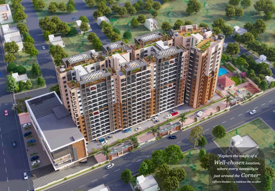 Apartment for Sale in Officers Enclave, Beltarodi, Nagpur