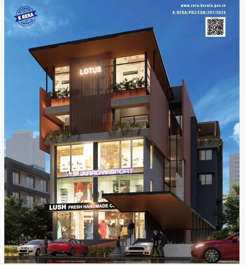 2 BHK Apartment for Sale in Vedapuri Lotus Bharathy Enclave, Poonithura, Kochi
