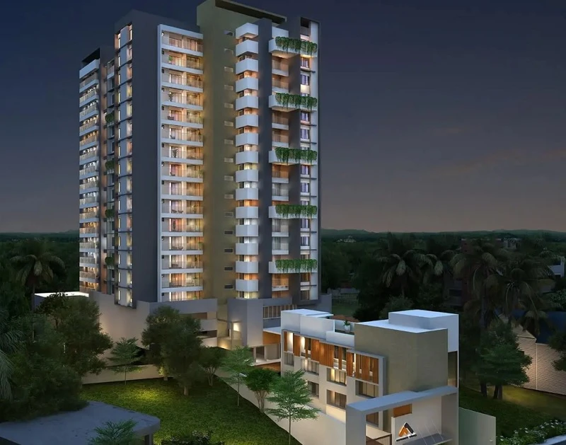 Apartment for Sale in Favourite The Maple Bay, Mannanthala   , Trivandrum