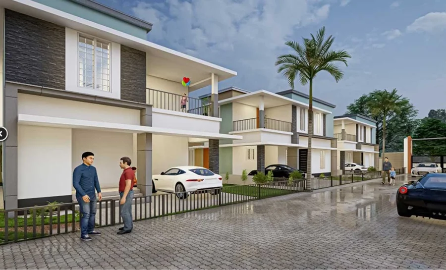 3 BHK Independent House/Villa for Sale in Victoria Sangeetham, Pallathery, Palakkad
