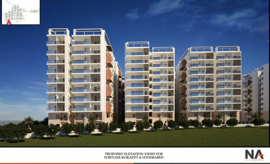 3 BHK Apartment for Sale in Greenspace Celestial, Kokapet , Hyderabad