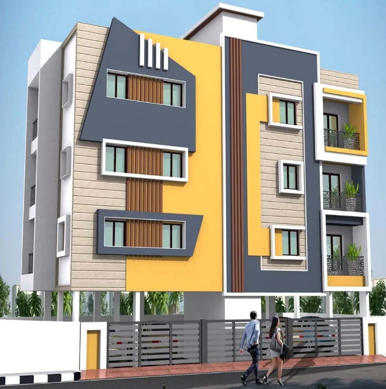 2 BHK Apartment for Sale in Bharathi Sai Estelle, Selaiyur, Chennai