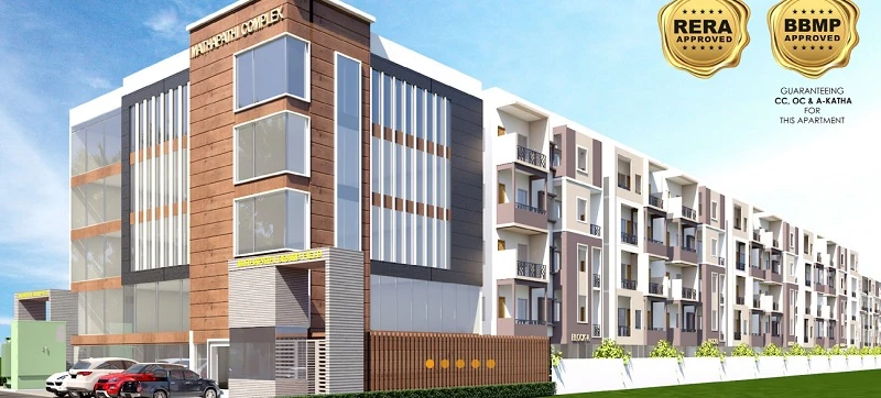 2 BHK Apartment for Sale in Mathapathi Grand Field, Gunjur, Bangalore