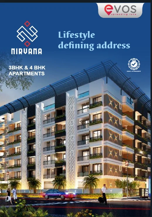 Apartment for Sale in Evos Nirvana, Marg, Bhubaneswar