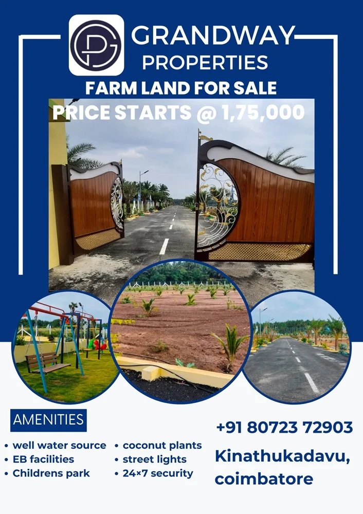 Agricultural/Farm Land for Sale in Eachanari, Coimbatore